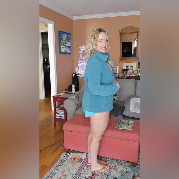 LL Bean mountain classic fleece jacket women’s regular medium - Picture 3 of 5